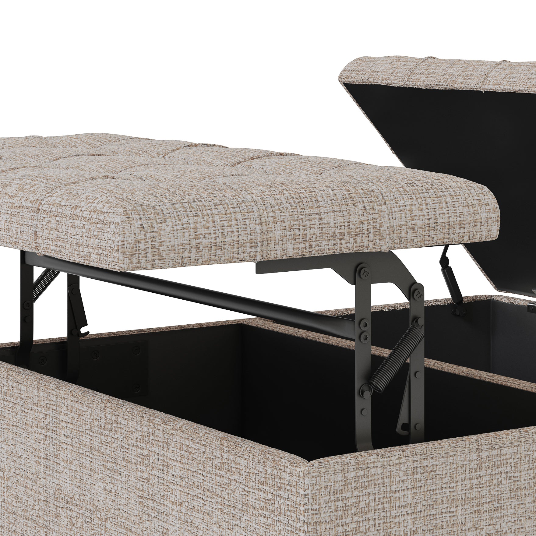 Harrison 36 Inch Wide Coffee Table Storage Ottoman