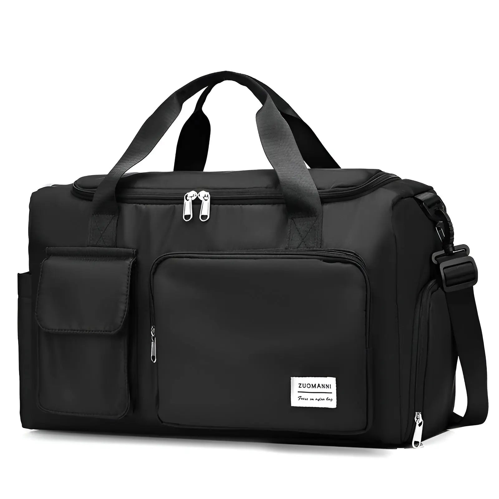 Waterproof Travel Duffel Bag with Shoe Compartment Unisex Gym Weekender