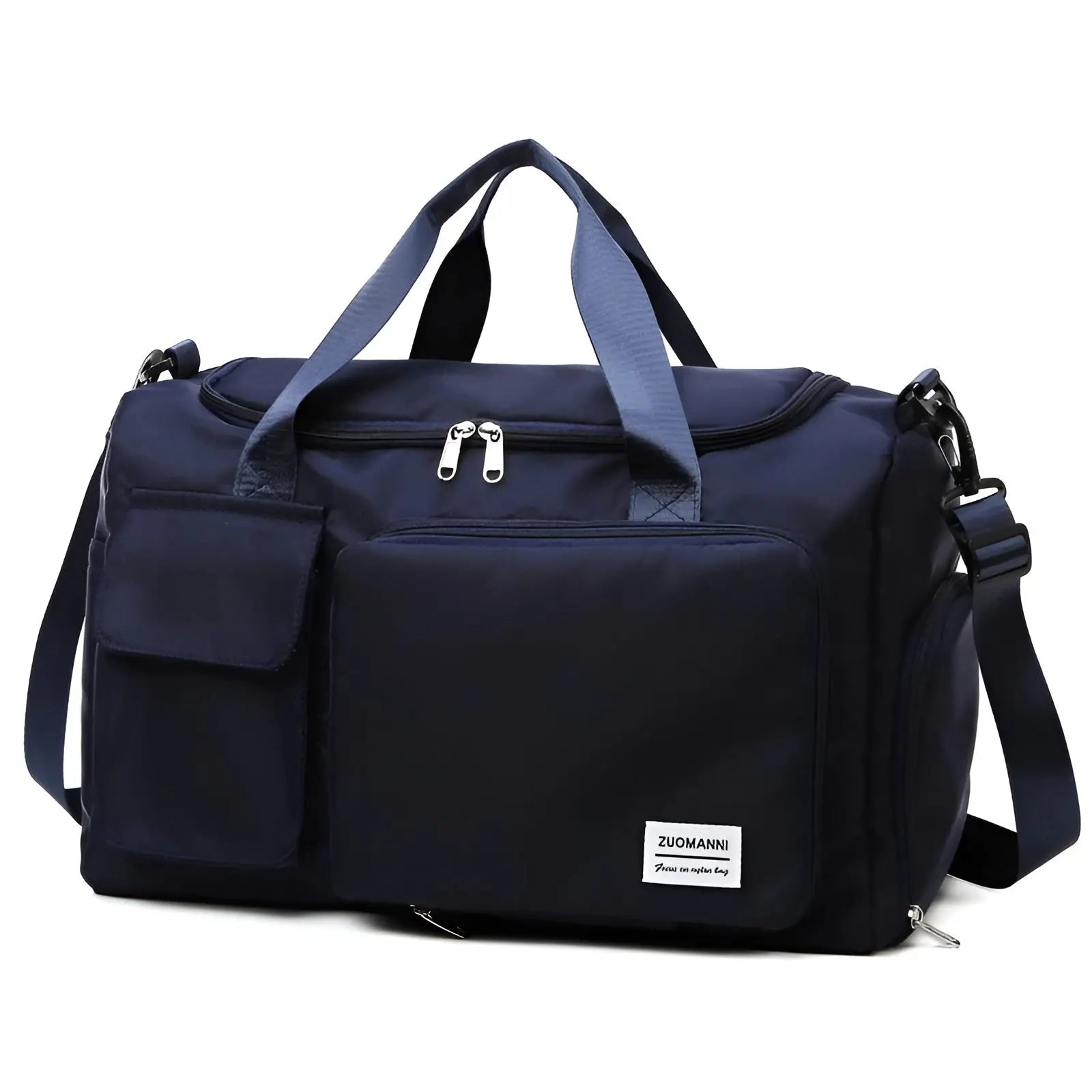 Waterproof Travel Duffel Bag with Shoe Compartment Unisex Gym Weekender
