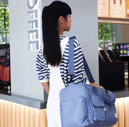 Waterproof Travel Duffel Bag with Shoe Compartment Unisex Gym Weekender