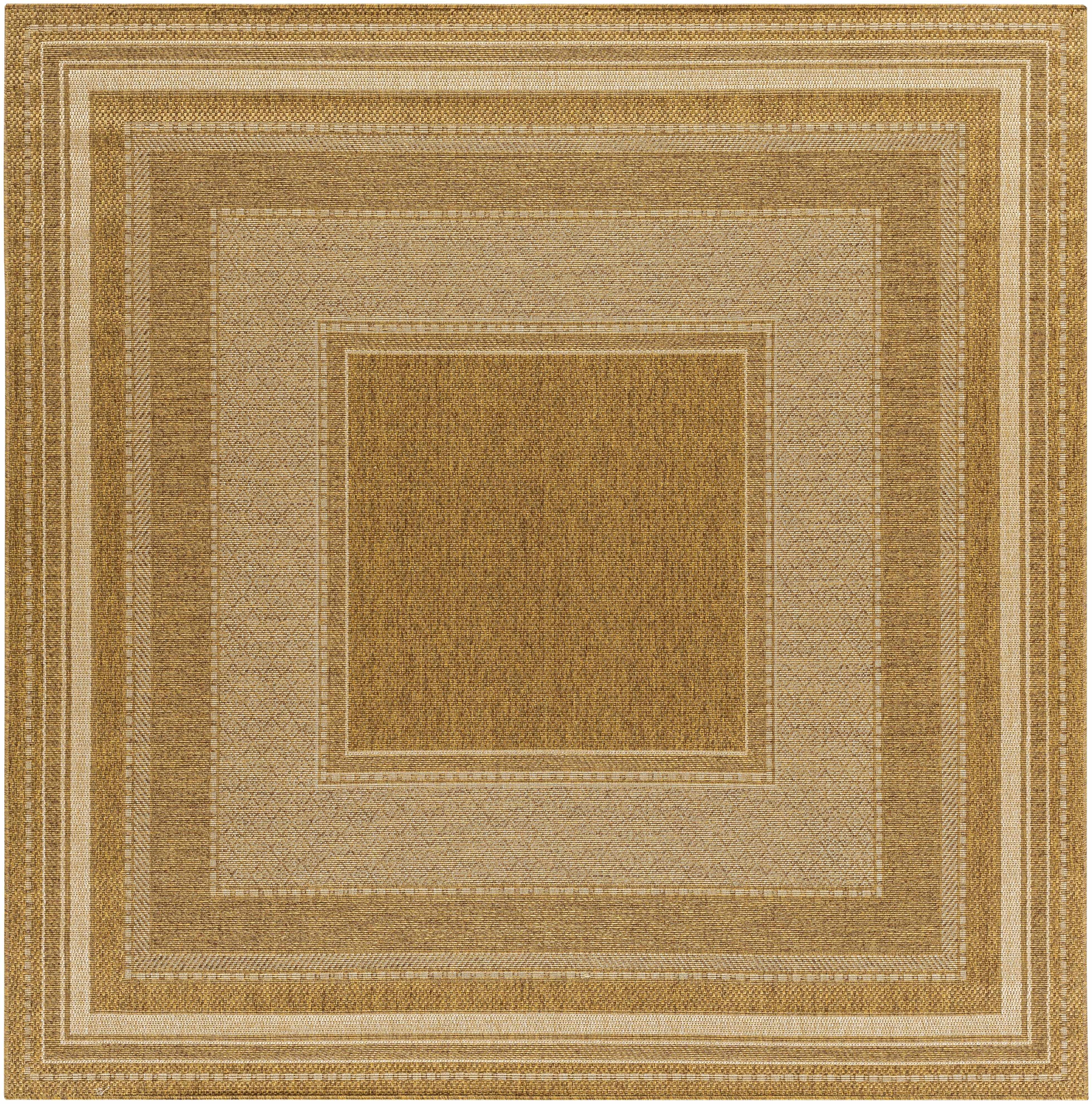 Chael Flatweave Faux Jute Outdoor Rug