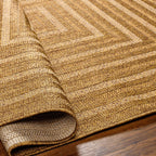 Dyami Flatweave Faux Jute Outdoor Rug