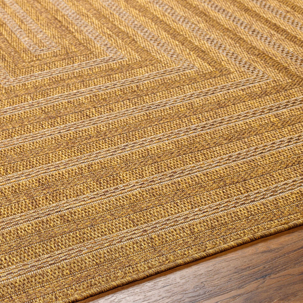 Dyami Flatweave Faux Jute Outdoor Rug