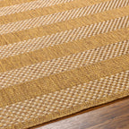 Hiero Flatweave Faux Jute Outdoor Rug