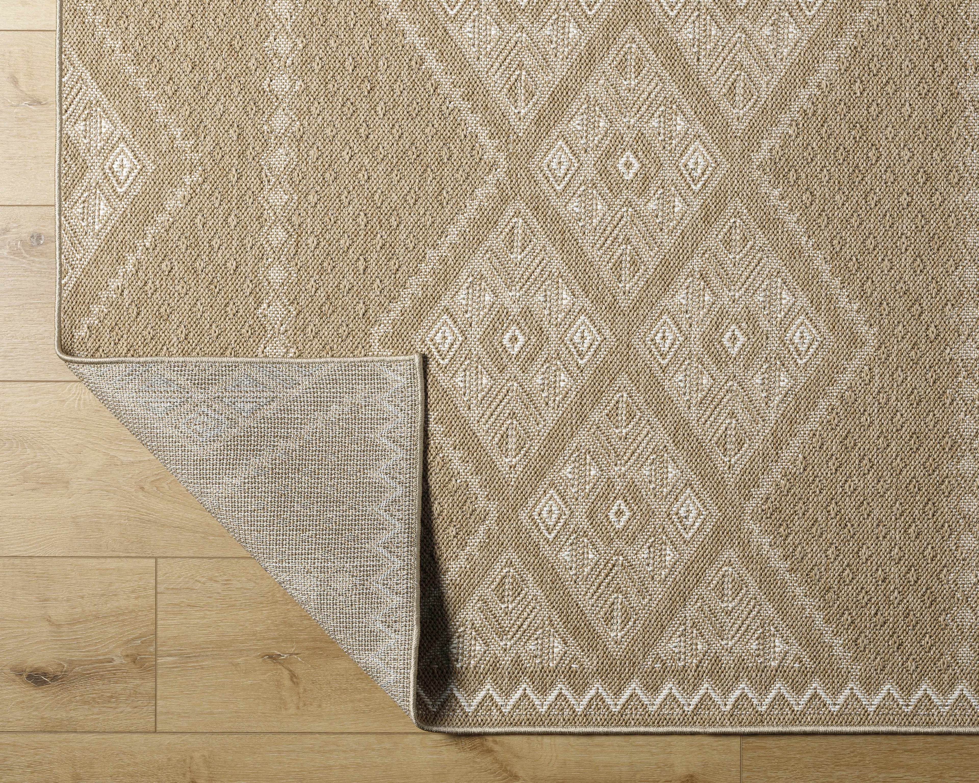 Olina Flatweave Faux Jute Outdoor Rug