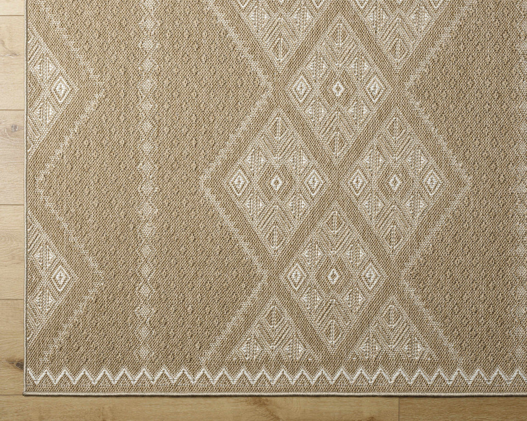 Olina Flatweave Faux Jute Outdoor Rug