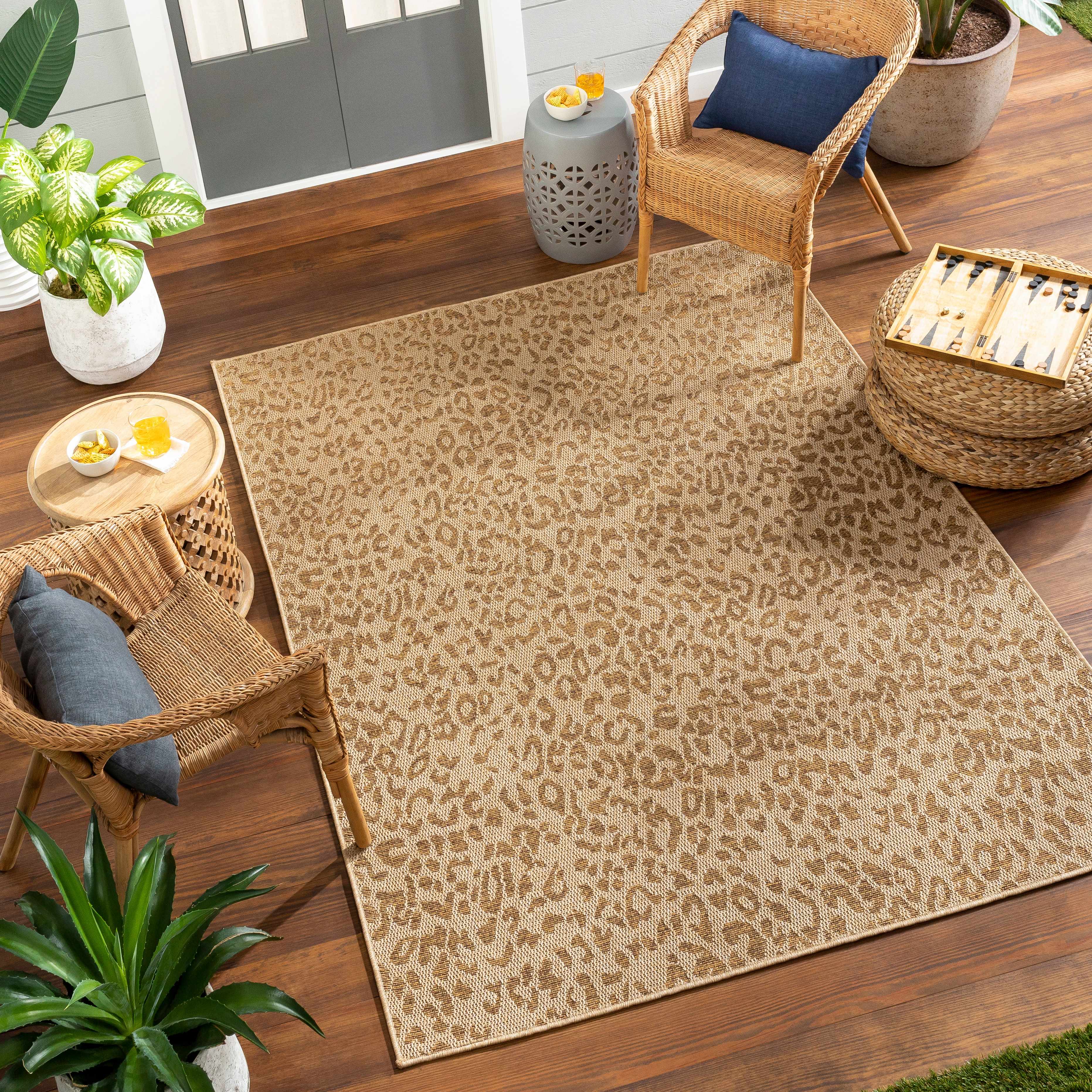 Prem Flatweave Faux Jute Outdoor Rug