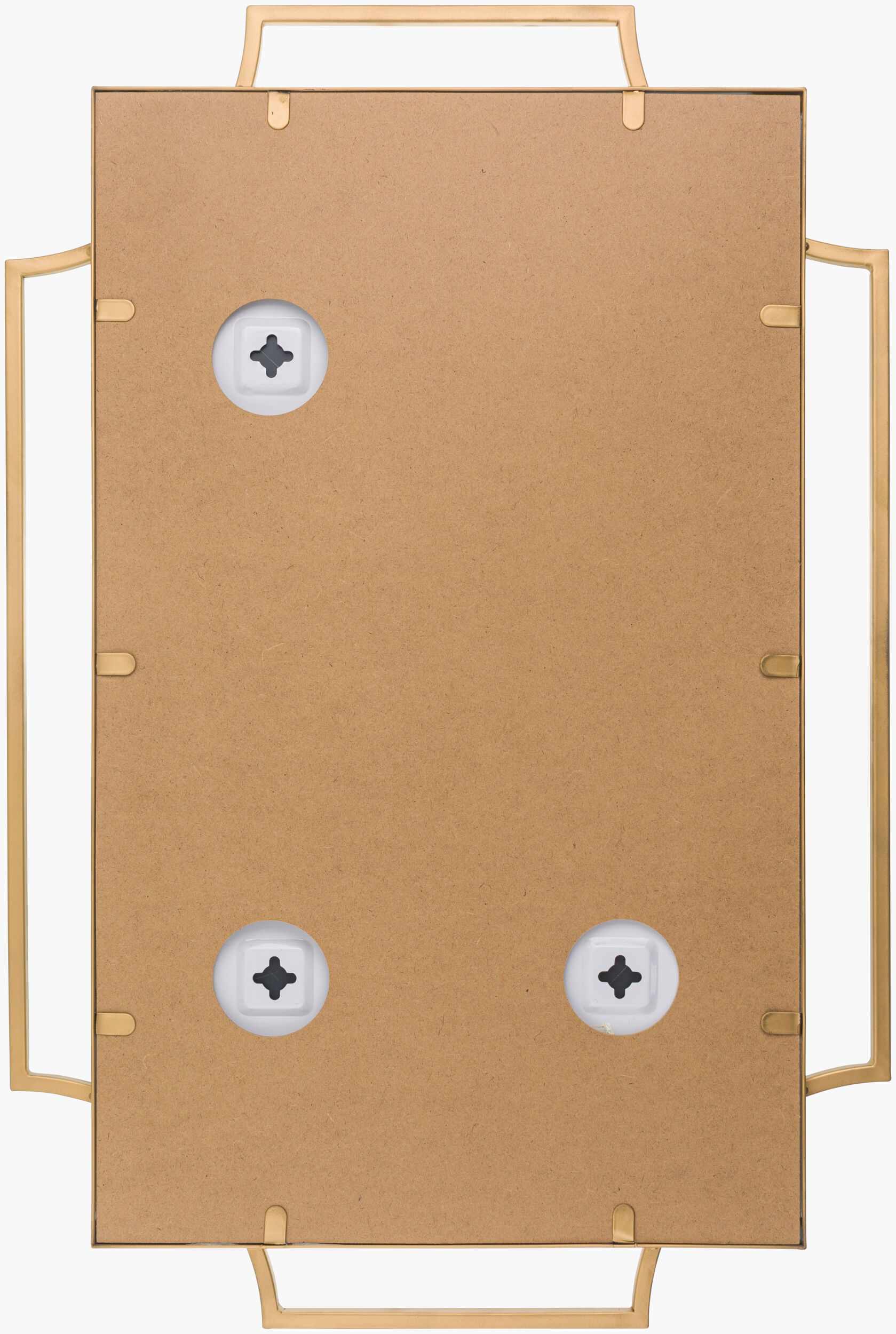 Golasecca Brass Frame Gold Mirror