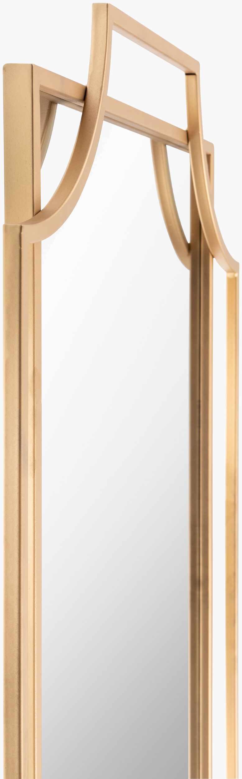 Golasecca Brass Frame Gold Mirror