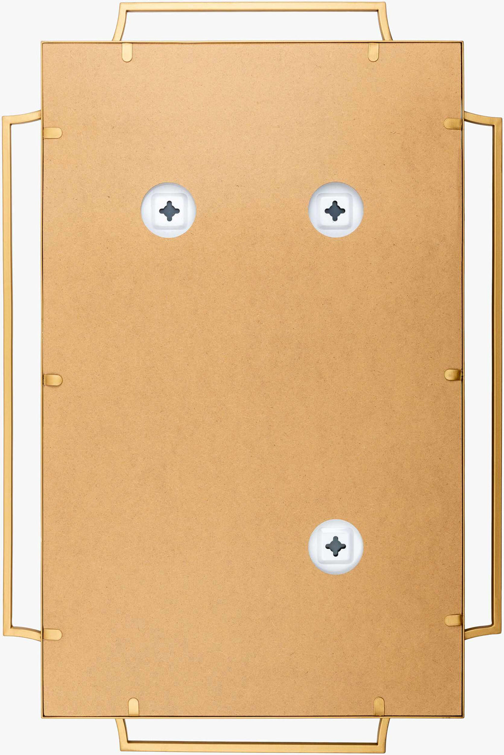 Golasecca Brass Frame Gold Mirror