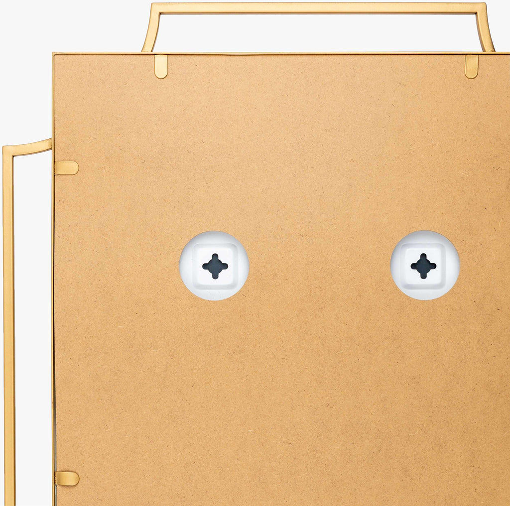 Golasecca Brass Frame Gold Mirror