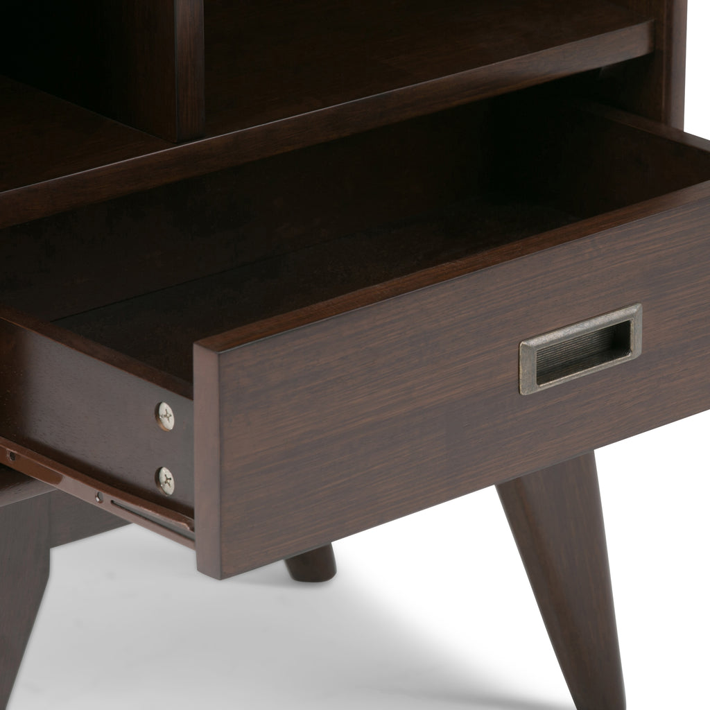 Draper Mid Century Bookcase and Storage Unit
