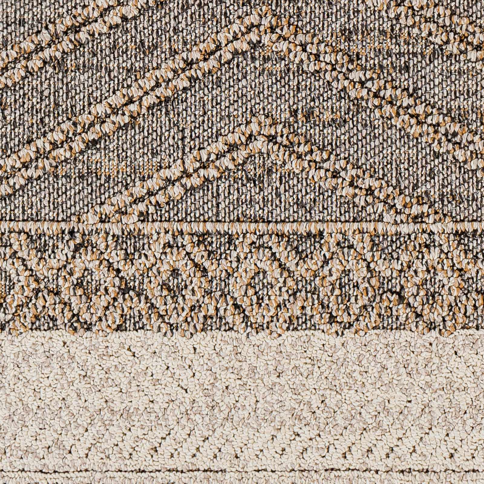 Beige Charcoal Areli Outdoor Area Rug