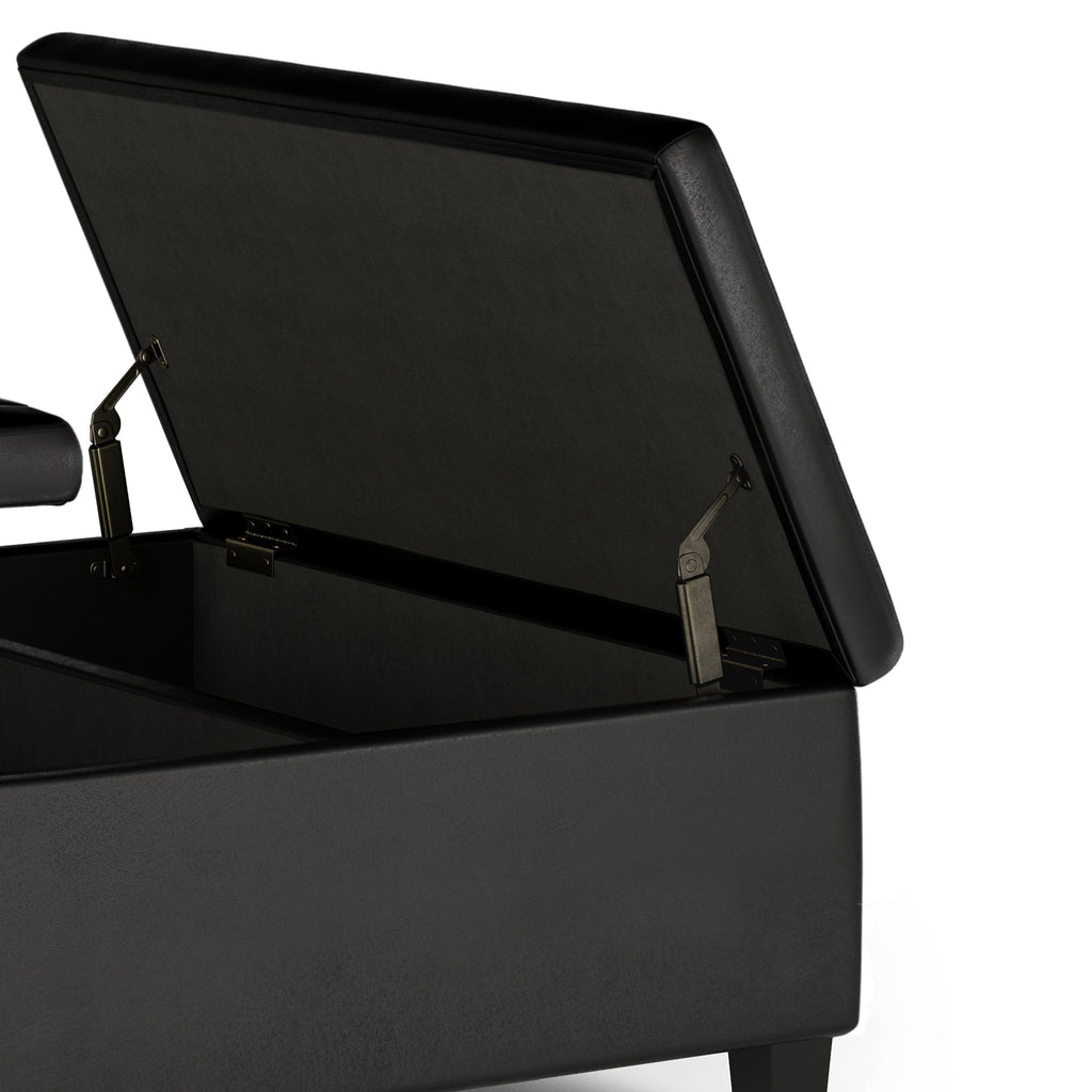 Ellis Coffee Table Storage Ottoman