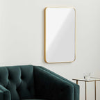 Sustinente Gold Carved Mirror