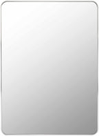 Sustinente Silver Gray Carved Mirror