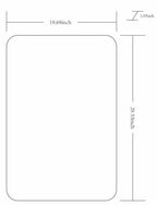 Sustinente White Carved Mirror - Clearance