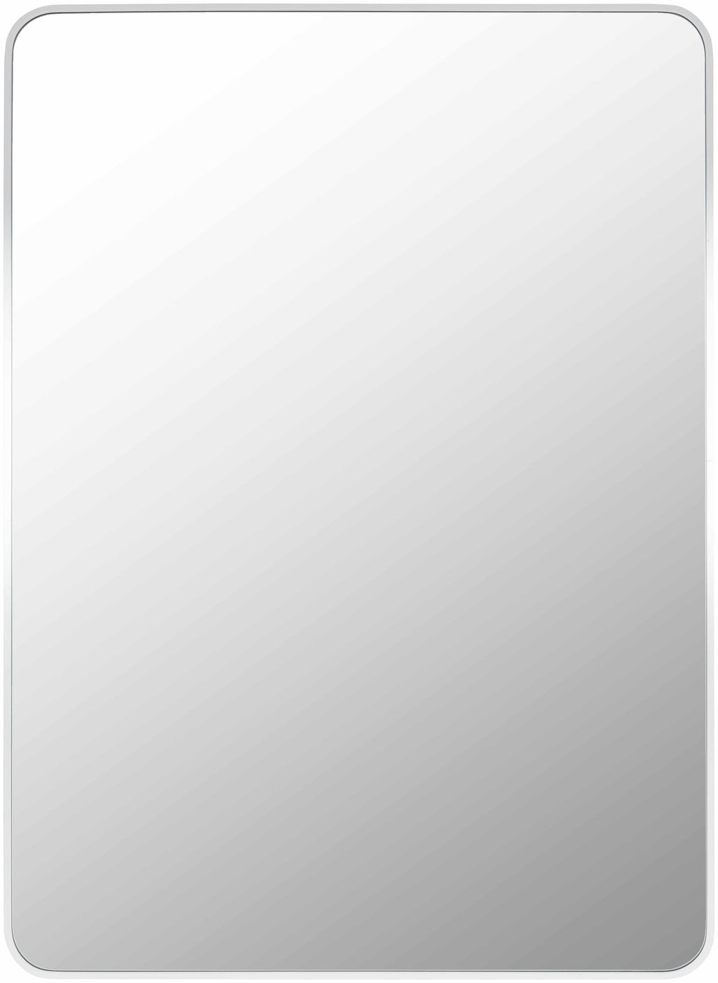 Sustinente White Carved Mirror - Clearance