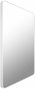 Sustinente White Carved Mirror - Clearance