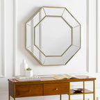 Swellendam Gold Octagonal Mirror - Clearance