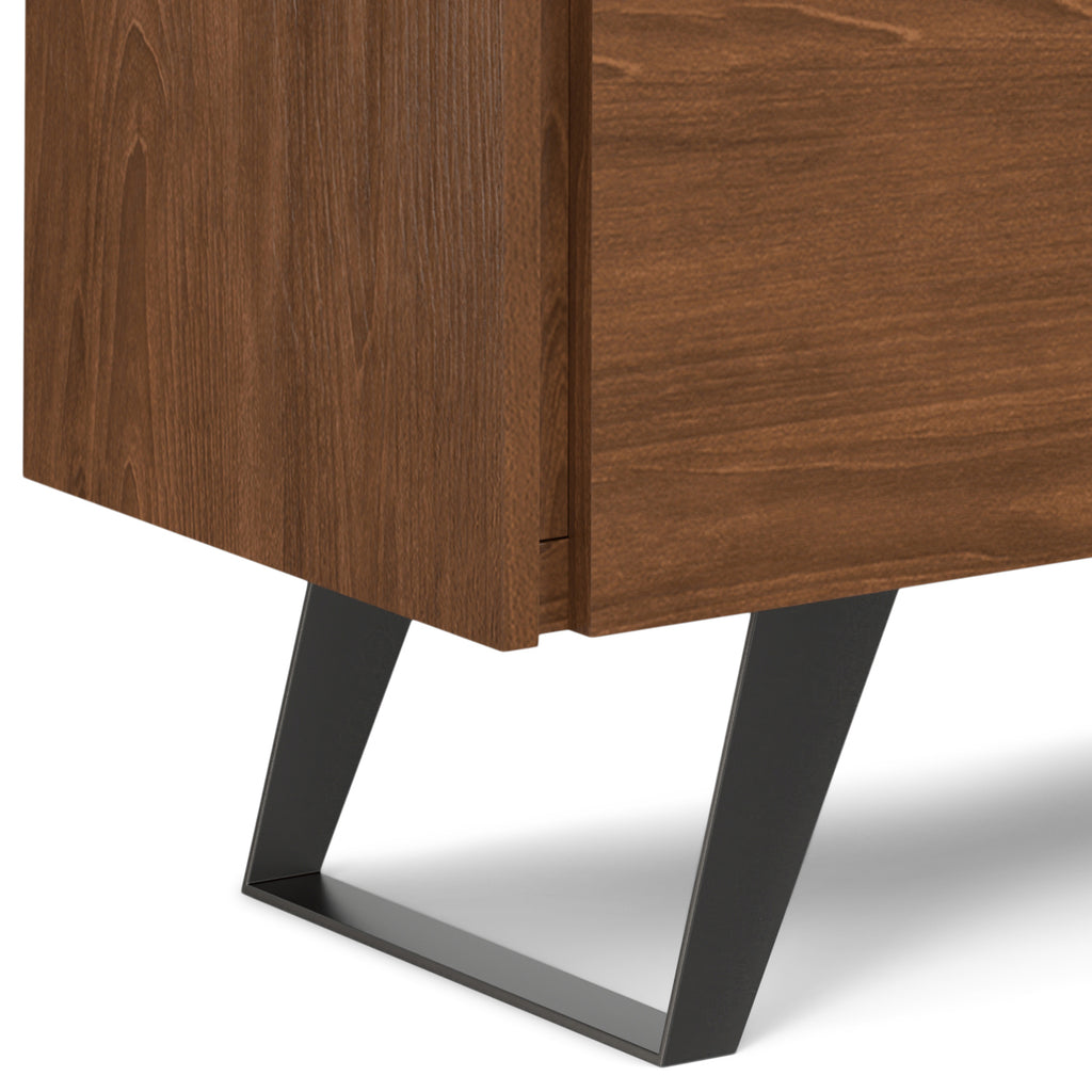 Lowry 39 Inch Wide Solid Wood Medium Storage Cabinet