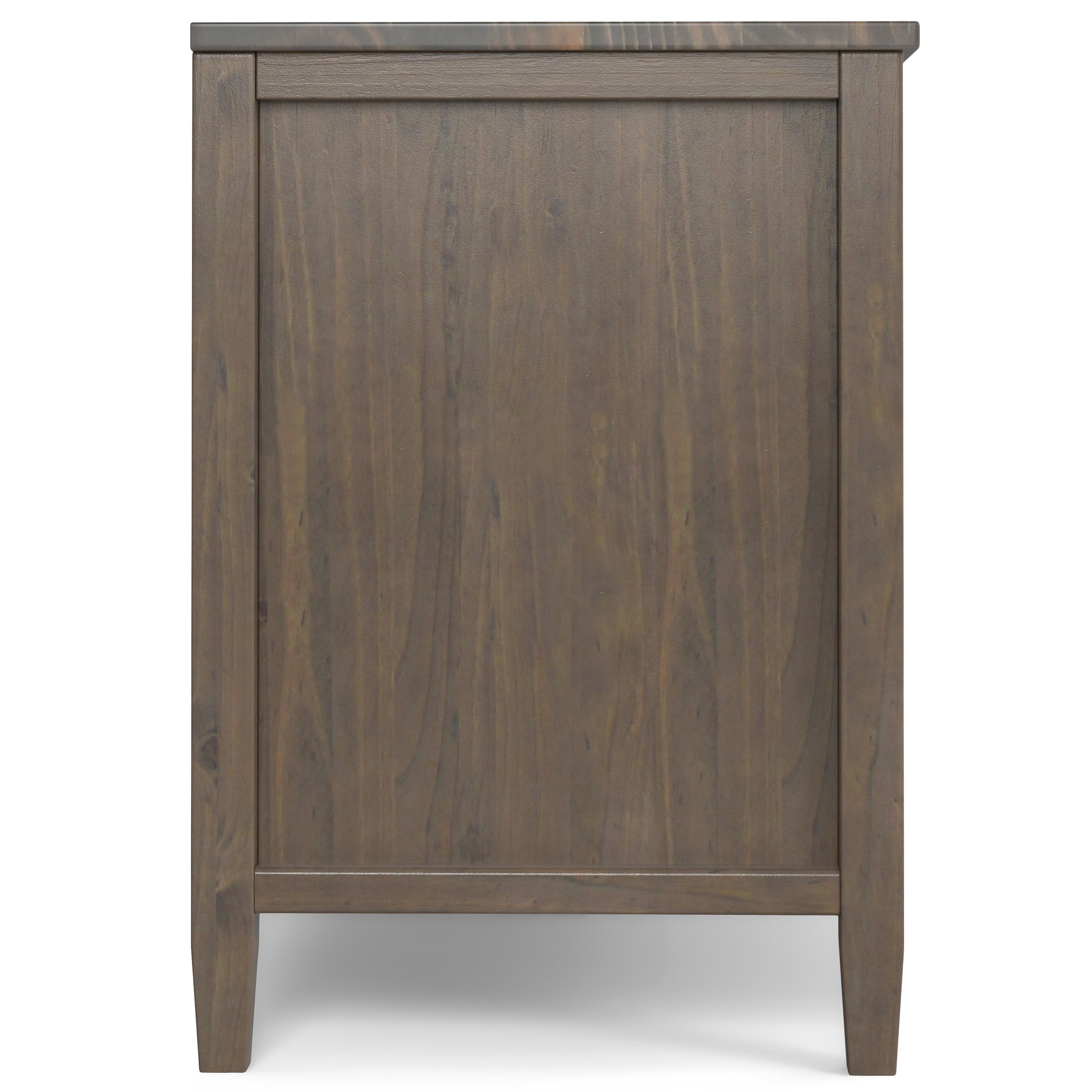Ela 72 Inch Wide Solid Wood TV Stand in Smokey