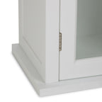 Avington 15 Inch Wide Solid Wood Single Door Wall Cabinet in Pure