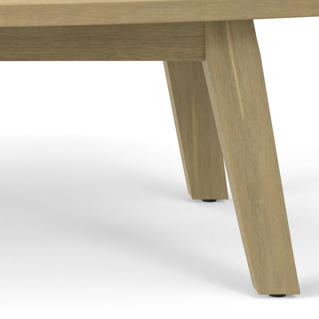 Parkside Outdoor Coffee Table - Light Teak