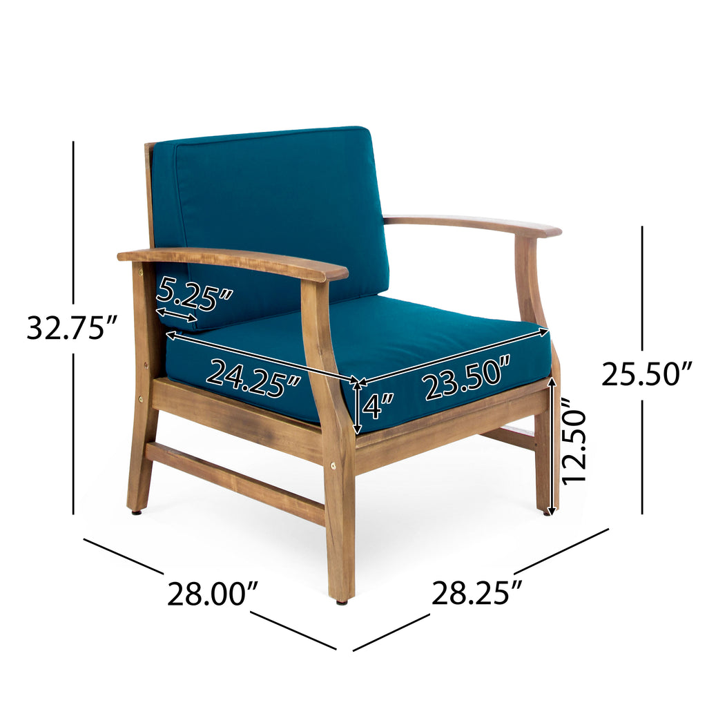 Perla Club Chairs Set of 2