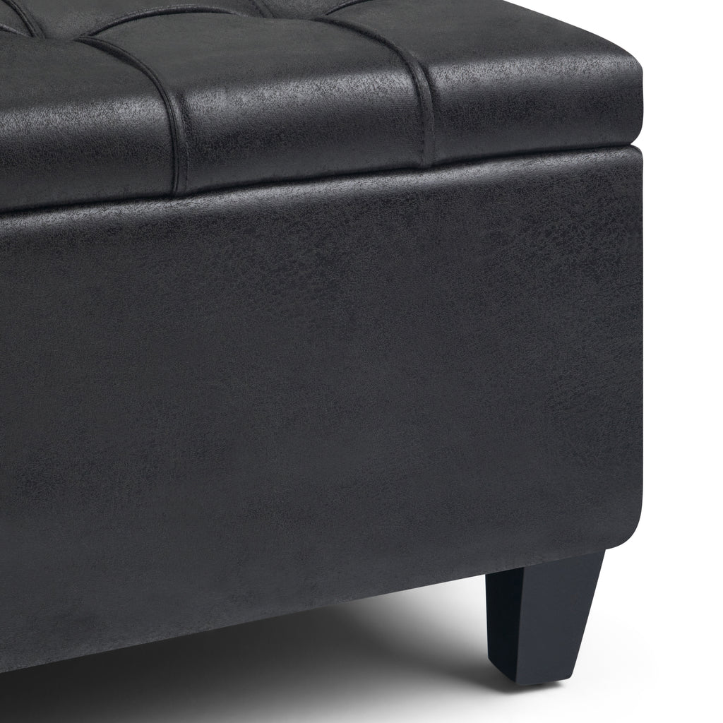 Harrison 36 Inch Wide Coffee Table Storage Ottoman