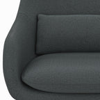 Elmont Accent Chair in Steel