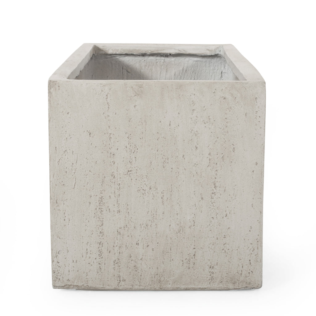 Outdoor Large Square Mgo Planter