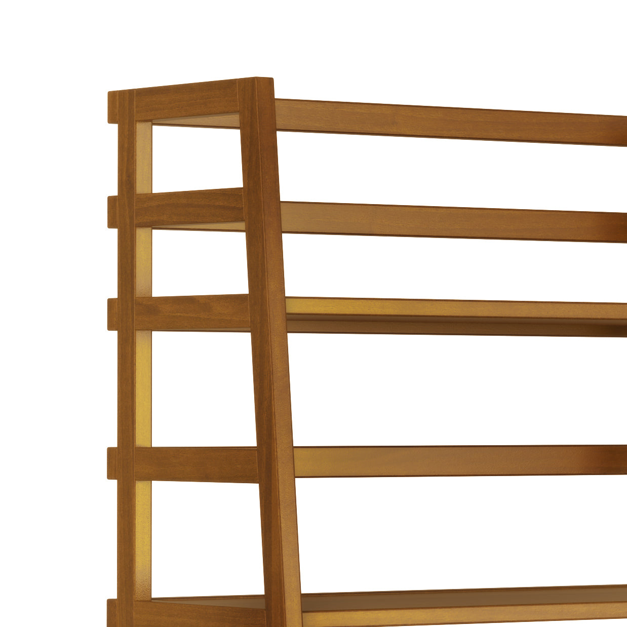 Acadian Ladder Shelf Bookcase - Light Golden