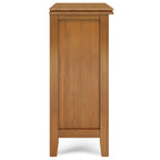 Artisan 30" Wide Solid Wood Low Storage Cabinet in Light Golden
