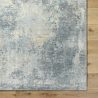 Adsila Teal Blue Thick Luxe Rug