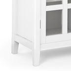 Acadian 39 Inch Wide Solid Wood Transitional Storage Cabinet