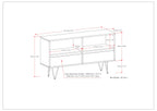 Chase Low Bookcase