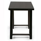 Sawhorse Desk - Dark Chestnut