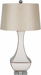 Tuka Tan Ceramic Table Lamp - Clearance
