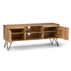 Hunter 60 Inch Wide Solid Mango Wood TV Stand