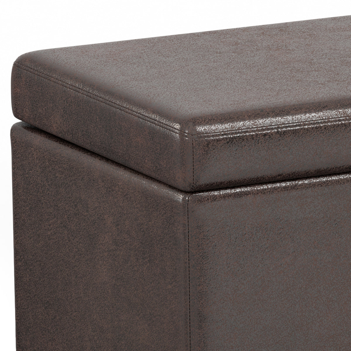 Avalon 54 Inch Wide Extra Large Storage Ottoman Bench