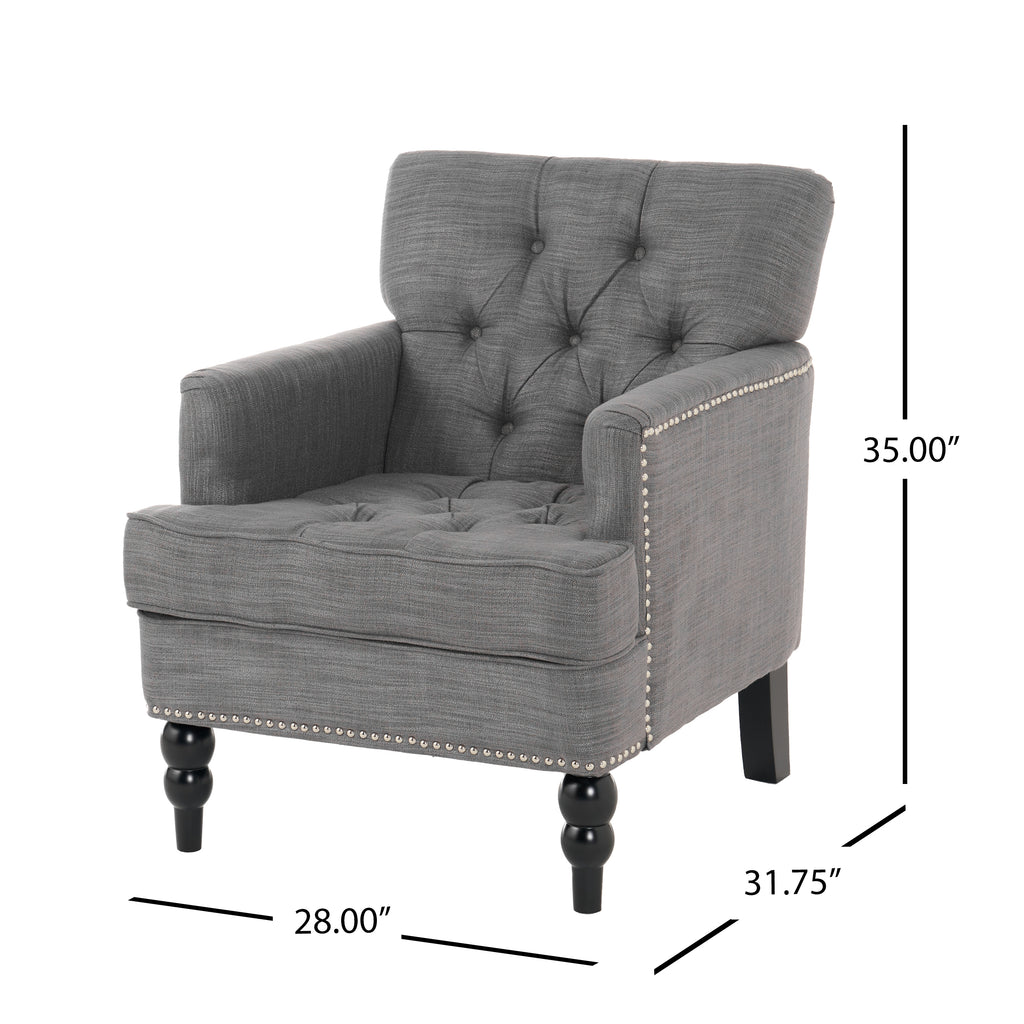 Harrison Tufted Club Chair