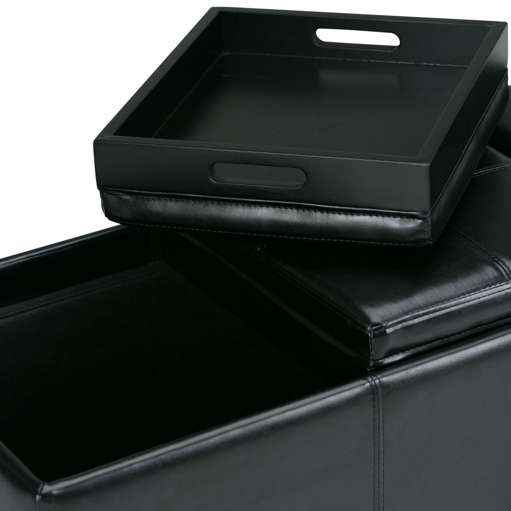 Avalon 42 Inch Wide Storage Ottoman