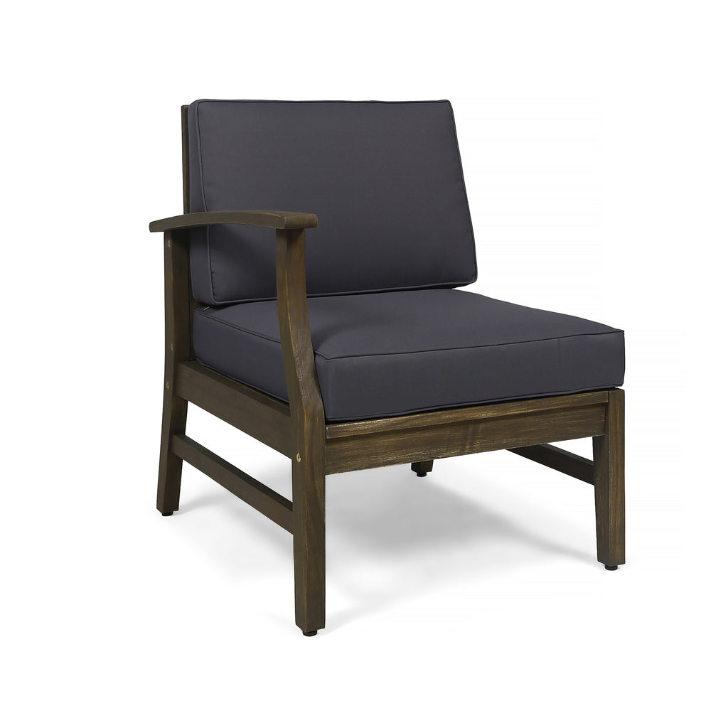 Perla Left Armchair in Dark
