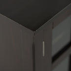 Kitchener 60 Inch Wide Solid Wood TV Stand in Hickory