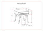 Clarkson - End Table - Rustic