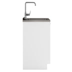 Murphy 24" Laundry Cabinet with Faucet and Stainless Steel Sink