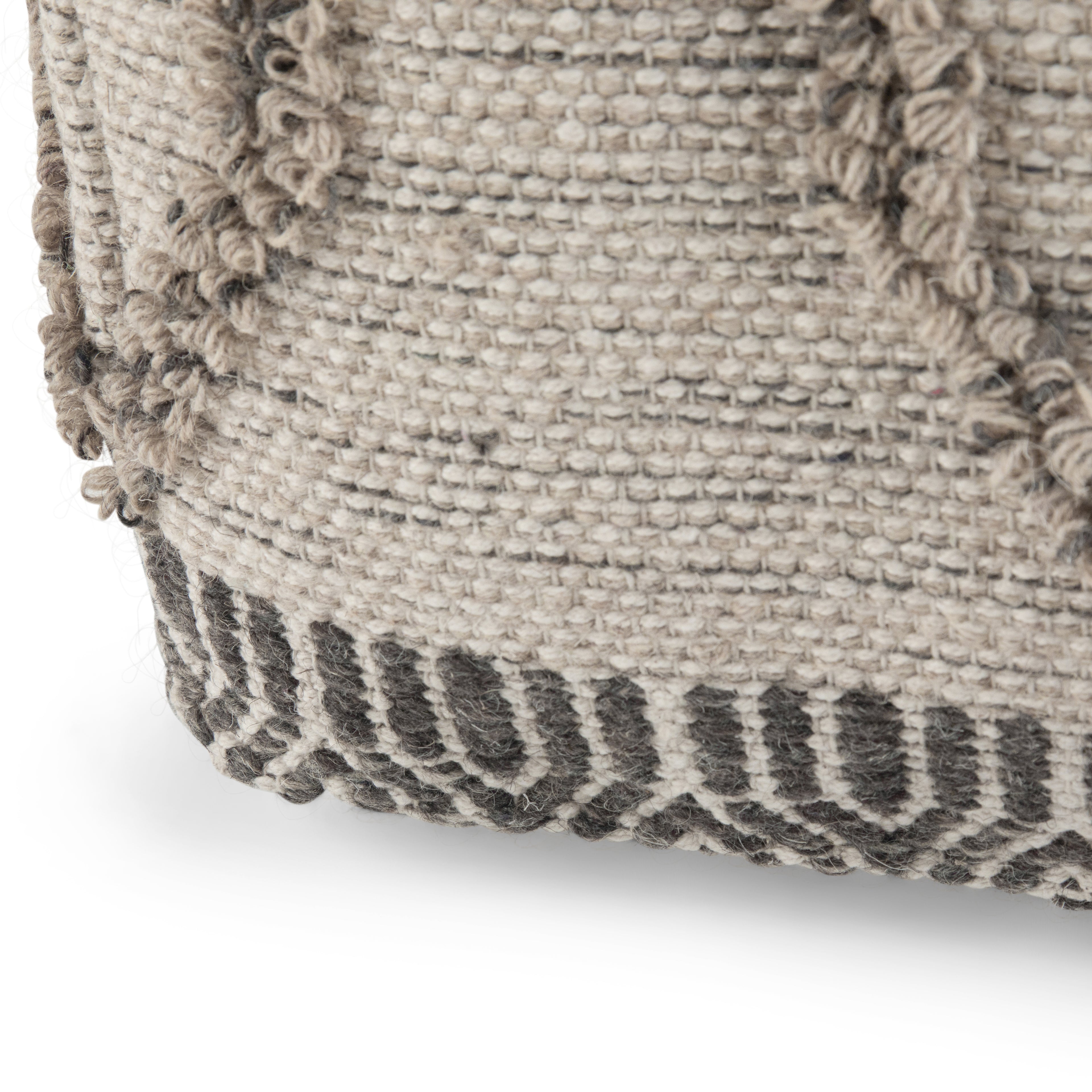 Sweeney 18 Inch Wide Square Pouf