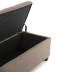 Avalon Storage Ottoman Bench - Fawn