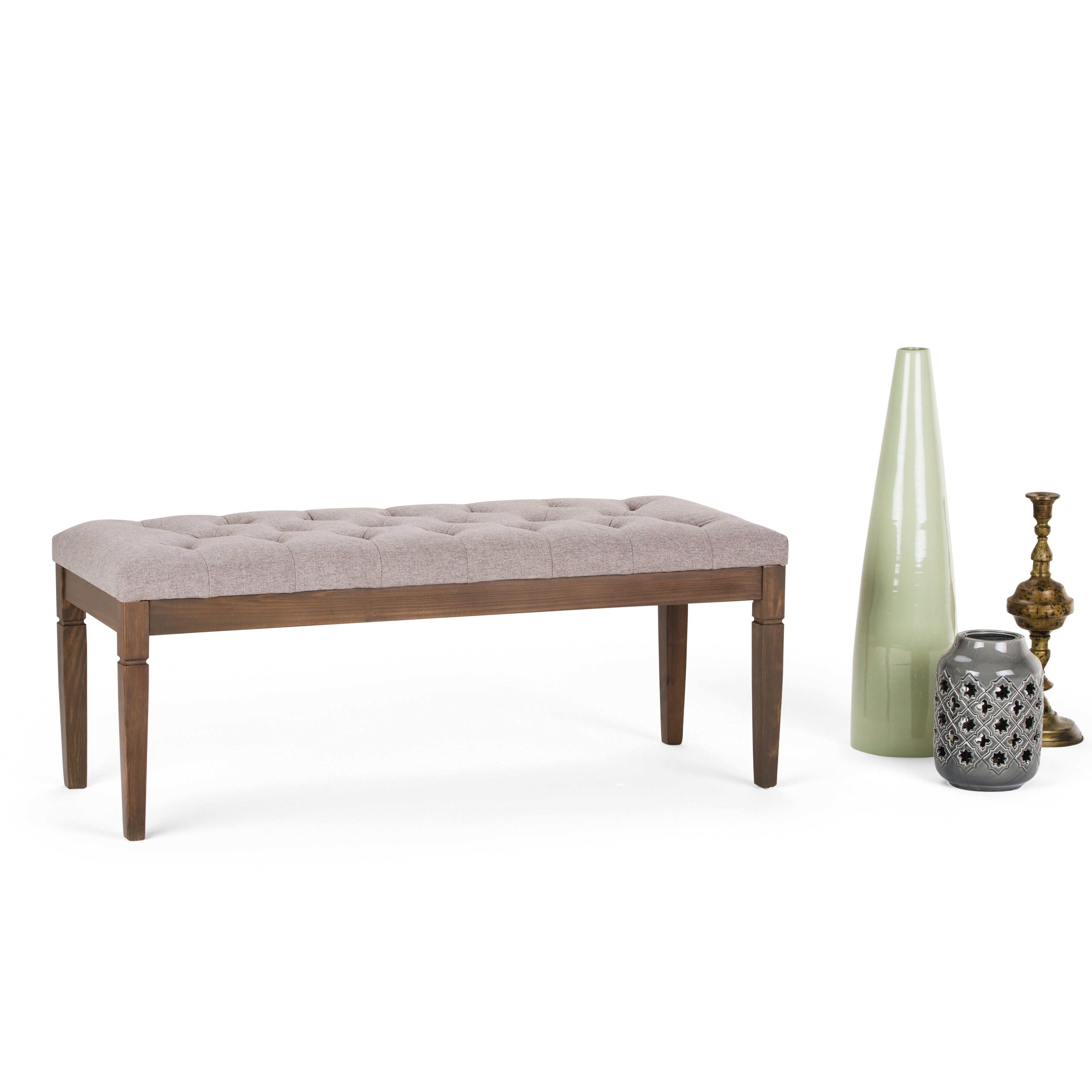 Waverly - Tufted Ottoman Bench - Cloud